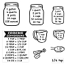 2Pcs PVC Self-Adhesive Sealing Stickers DIY-WH20050-36-6