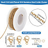 DIY Chain Bracelet Necklace Making Kit DIY-BBC0001-25-2