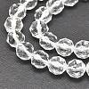 Natural Quartz Crystal Beads Strands G-F715-002-4
