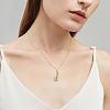 10Pcs Brass Pendants KK-BBC0022-63-5