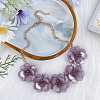 Flower Natural Shell Bib Necklaces for Women FS-WGF0490-04-1