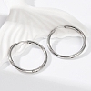 Tarnish Resistant 304 Stainless Steel Huggie Hoop Earrings EJEW-G272-02-20mm-P-6