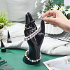 Evade Glue PVC Resin Ring Display Hand Model ODIS-WH0011-39-5