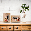 Natural Wood Photo Frames DIY-WH0247-010-5