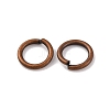 Brass Open Jump Rings KK-G514-01I-R-2