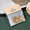 SHEGRACE Brass Hoop Earrings Findings XGR0159G-91G-6