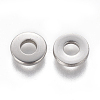 201 Stainless Steel Spacer Beads STAS-L233-064B-P-2