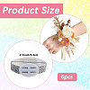 Plastic & Rhinestone Stretch Bracelets AJEW-WH20064-05-2