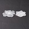 Polyester Lace Embroidery Sewing Ornament Accessories DIY-XCP0001-91-3