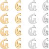 Unicraftale 16Pcs 2 Colors Valentine's Day 304 Stainless Steel Charms STAS-UN0030-74-1