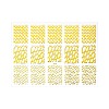Gold Stamping Nail Art Stickers MRMJ-R129-BP304-1