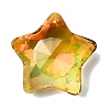 Electroplated Glass Pendants GLAA-G122-05B-1