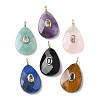 Natural Mixed Stone Pendants G-I391-04G-1
