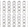 240Pcs 304 Stainless Steel Chain Extender STAS-ME0003-79-1