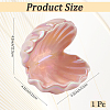 Shell Shape Porcelain Jewelry Plate AJEW-WH20080-08B-2