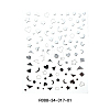 Metal Nail Decals Stickers MRMJ-R088-34-317-01-2
