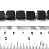 Natural Black Stone Beads Strands LS-G-L596-A11-01-5