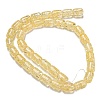 Transparent Crackle Glass Beads Strands GLAA-NH0001-04C-2