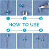 600Pcs 12 Style Multi-Petal Iron Bead Caps IFIN-FH0001-58-3