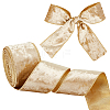 Single Face Velvet Wired Ribbon OCOR-WH0078-222B-02-1