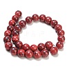 Baking Paint Glass Beads Strands GL-CBA8F4B-02C-3