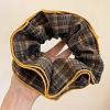 Lattice Pattern Cloth Hair Ties PW-WG66E73-04-1