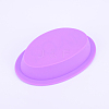 Oval with Word Soap Silicone Molds SIL-WH0002-09-1
