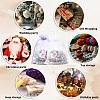20Pcs Thank You Flower Printed Organza Drawstring Bags OP-YW0001-04A-6