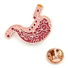 Body Organ Enamel Pins JEWB-D279-06G-02-2