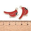 Alloy Enamel Connector Charms PALLOY-Q467-01G-04-3