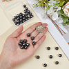 1 Strand Electroplated Synthetic Non-Magnetic Hematite Beads Strands G-PA0002-42A-3