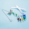 Crystal Teardrop Glass Suncatchers Prisms Pendant Decorations BUER-PW0001-136-3