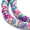 Baking Paint Synthetic Turquoise Beads Strands G-H060-02B-03-4