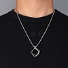 Zinc Alloy Pendant Necklaces NJEW-M211-12A-BP-3