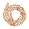 Natural Citrine(Heated) Beads Strands G-G155-B03-02A-5
