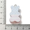 Independence Day Transparent Resin Pendants RESI-U007-01C-3