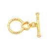 Brass Toggle Clasps KK-A223-26G-1