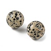 Natural Dalmatian Jasper Sphere Beads GG-D003-A14-2