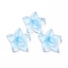 Transparent Epoxy Resin Cabochons CRES-S365-23B-1