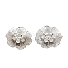 Brass Filigree Cabochons KK-CBACEE9-02D-P-1