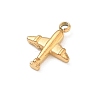 304 Stainless Steel Charms STAS-B140-05G-2