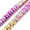 Electroplated Synthetic Non-magnetic Hematite Beads Strands G-A263-H01-05-1