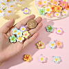 40Pcs 10 Styles Opaque Resin Pendants FIND-SC0019-47-4