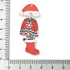 Christmas Printed Acrylic Big Pendants MACR-F086-03A-3