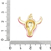 Brass Pendants KK-C156-03B-G-3