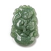 Natural Jadeite Pendant Necklaces G-H306-05-09-3