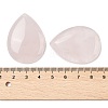 Natural Rose Quartz Pendants G-L614-D01-3