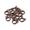 Tibetan Style Alloy Toggle Clasps X-RLF0034Y-NF-2