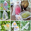 30pcs Large Organza Pouches Portable Shoes Bag Travel Storage Drawstring Bags OP-SP0001-03B-04-7