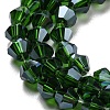 Transparent Electroplate Glass Beads Strands EGLA-A039-T4mm-A25-3